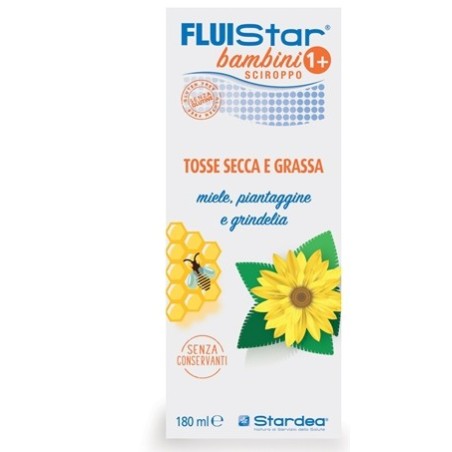 Stardea Fluistar Bambini Sciroppo per tosse secca e grassa 180 Ml