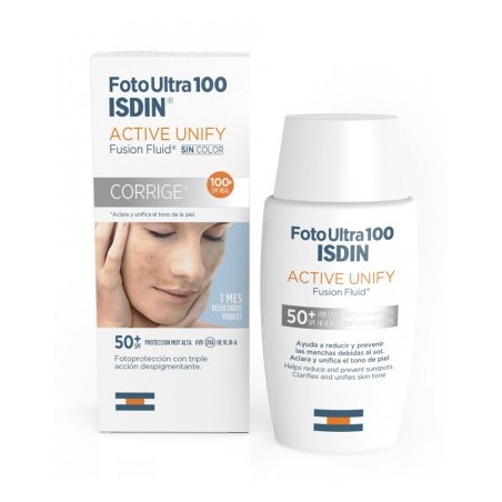 Isdin Fotoultra Active Unify crema preventiva macchie solari  51,5 gr