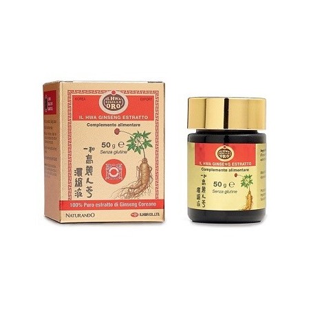 Naturando Ginseng Il Hwa Estratto tonico adattogeno 50 G