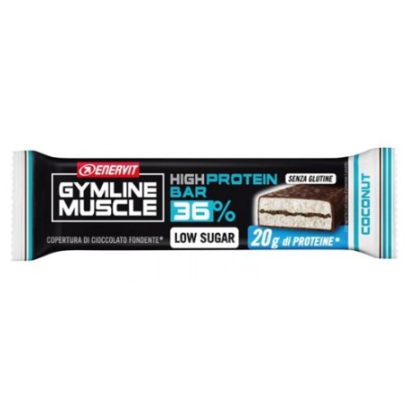 Enervit Gymline 20g Proteinbar Coconut barretta con proteine 55 G