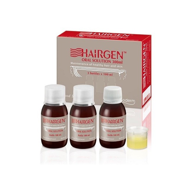 Logofarma Hairgen Soluzione Orale integratore 3 X 100 Ml