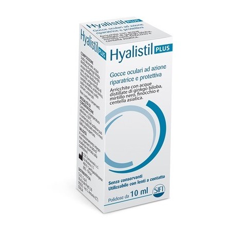 Sifi Hyalistil Plus Gocce Oculari con Acido Ialuronico 0,4% 10 ml