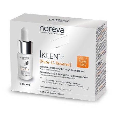 Noreva Italia Iklen + Pure C Siero antirughe con acido ialuronico  3 X 8 Ml