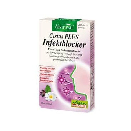 Dott Cagnola Alsiroyal Infekt Blocker Cistus Plus 30 Pastiglie Gommose