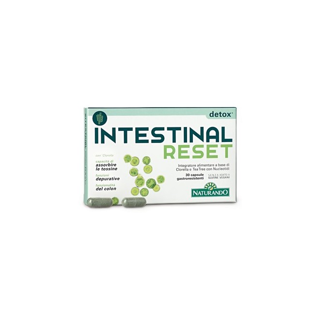 Naturando Intestinal Reset 30 Compresse per il colon