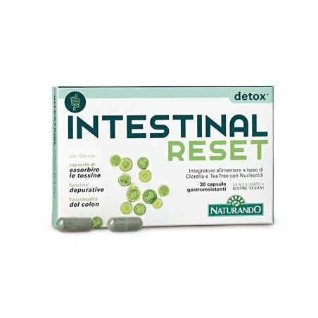 Naturando Intestinal Reset 30 Compresse per il colon