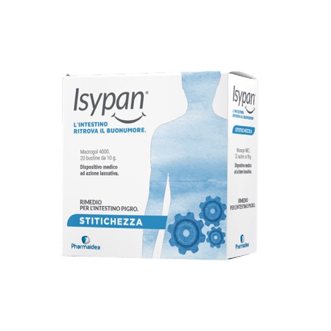 Pharmaidea Isypan Stitichezza Macrogol 4000 20 Bustine 10 G