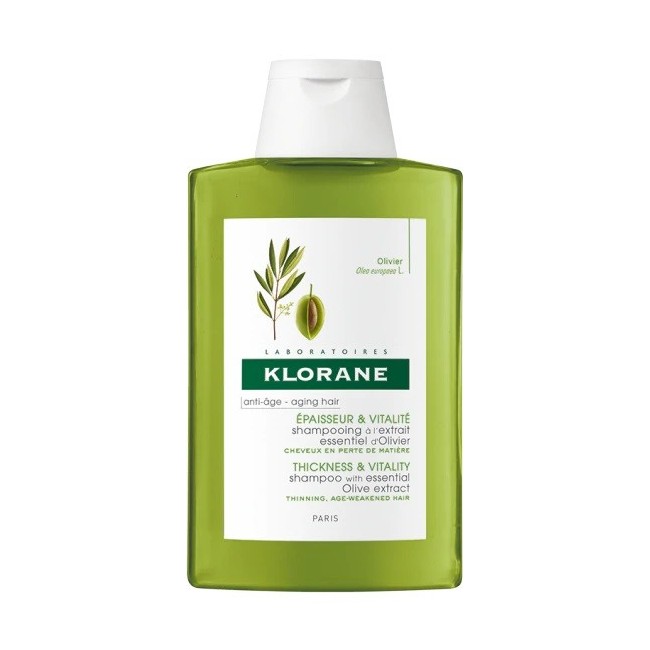 Klorane Shampoo Ulivo ridensificante e ammorbidente 400 Ml