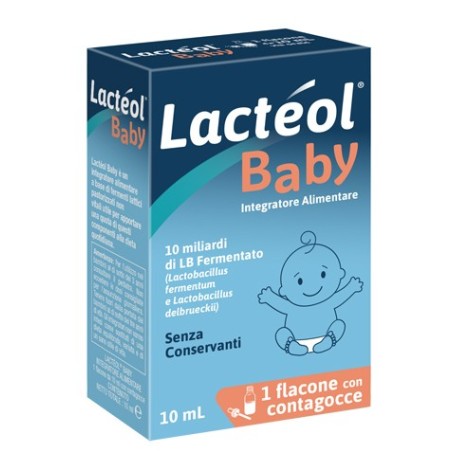 Bruschettini Lacteol Baby fermenti lattici gocce 10 Ml