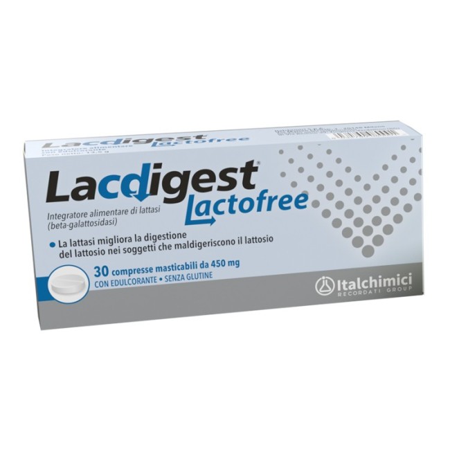 Italchimici Lacdigest Lactofree 30 Compresse Masticabili