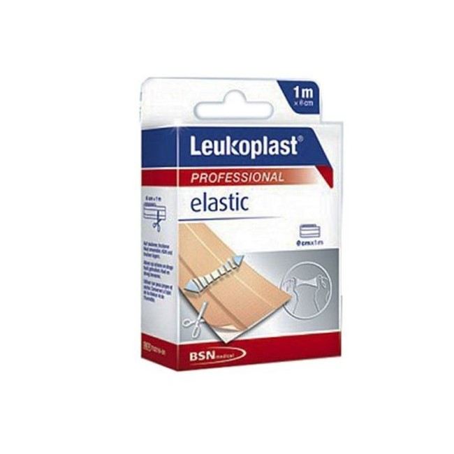 Leukoplast Elastic cerotto ritagliabile in stricia 1mx6 Cm