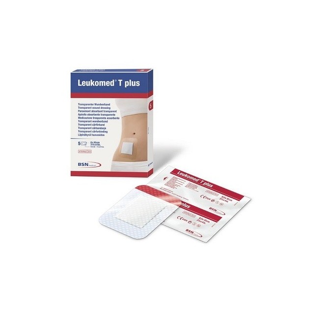 Leukomed T Plus Medicazione Post-operatoria Trasparente 7,2 X 5 Cm