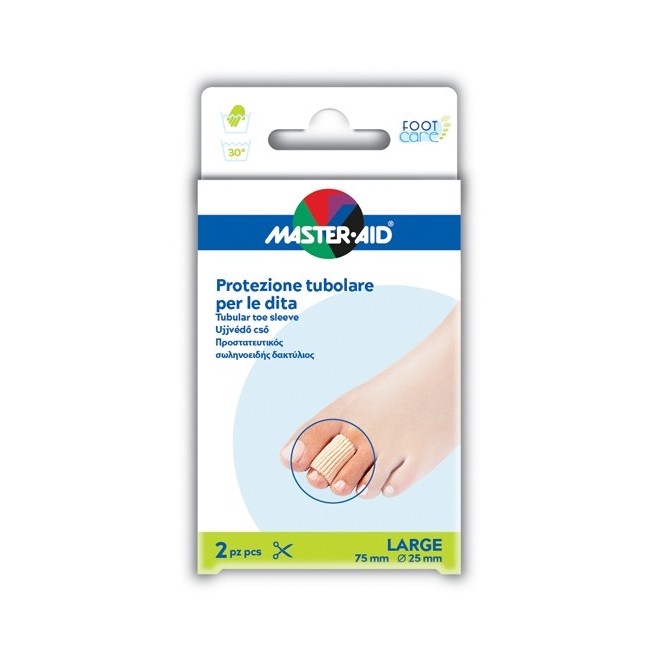 Master-aid Tubo In Gel Elasticizzato L 7,5 Cm 2 Pezzi