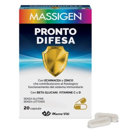 Marco Viti Farmaceutici Mass Pronto Difesa integratore 20 Caps