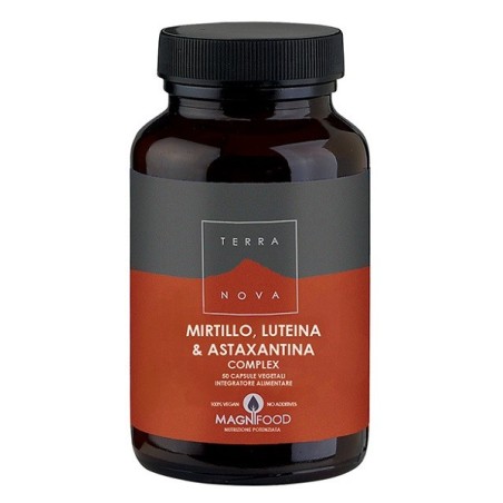 Terranova Mirtillo Luteina Astaxantina Sinergia Occhi 50 Capsule