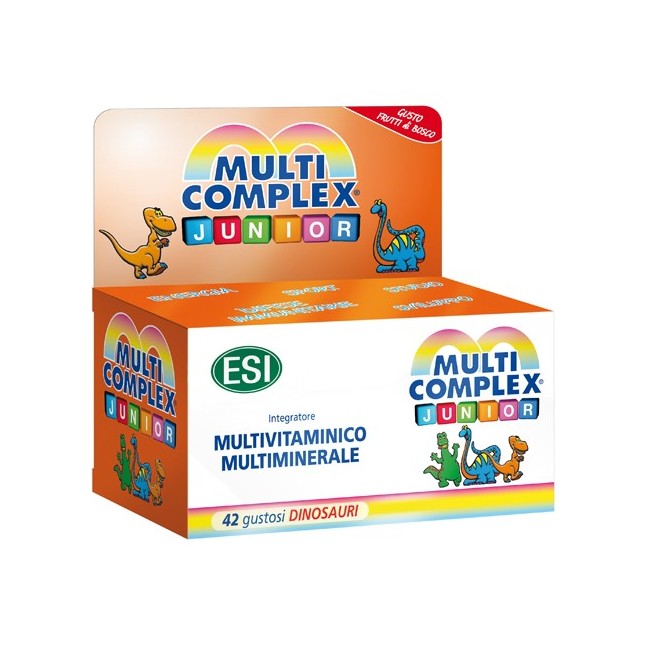 Esi Multicomplex Junior multivitaminico bambini 42 Dinosauri