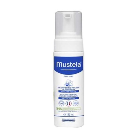 Mustela Shampoo Mousse per eliminare crosta lattea 150 Ml