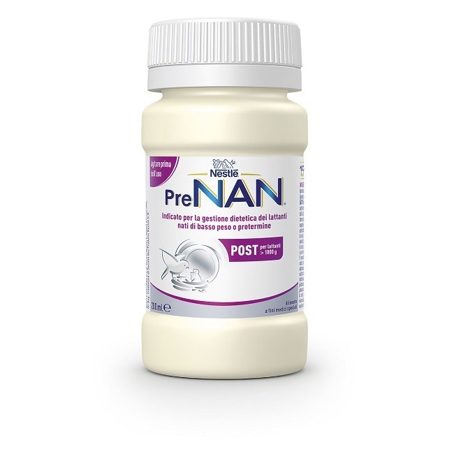 Nestle' Prenan Post latte 8x200ml per lattanti sottopeso