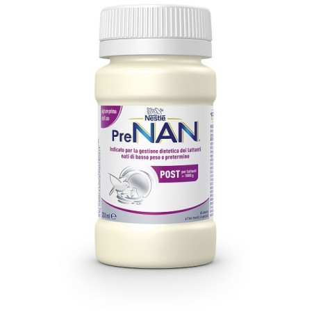 Nestle' Prenan Post latte 8x200ml per lattanti sottopeso