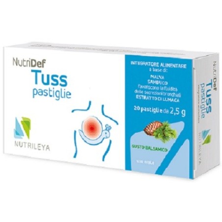 Nutrileya Nutridef Tuss 20 Pastiglie Pino Mugo