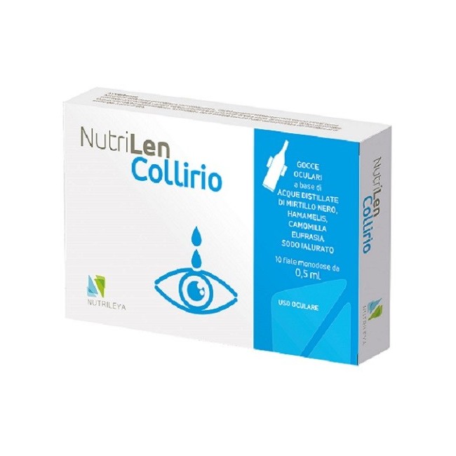 Nutrileya Nutrilen Collirio 10 Flaconcini Monodose 0,5 Ml