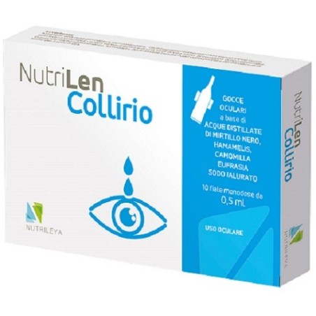 Nutrileya Nutrilen Collirio 10 Flaconcini Monodose 0,5 Ml