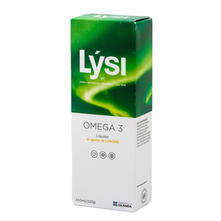 Lysi Omega3 Liquido Limone integratore liquido 240 Ml