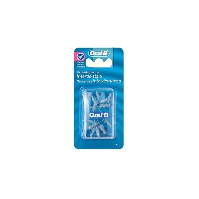 Oralb Man Set Interdentale Refill Conico Fine 