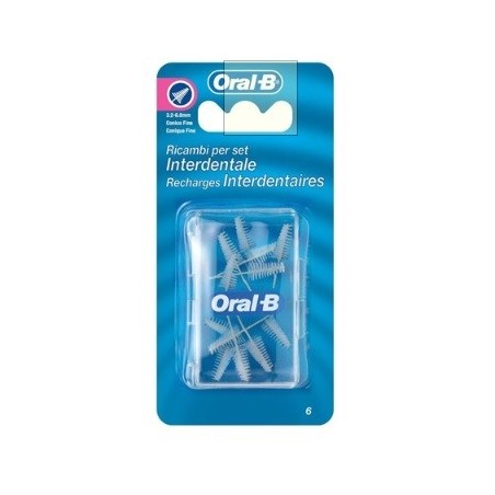 Oralb Man Set Interdentale Refill Conico Fine 