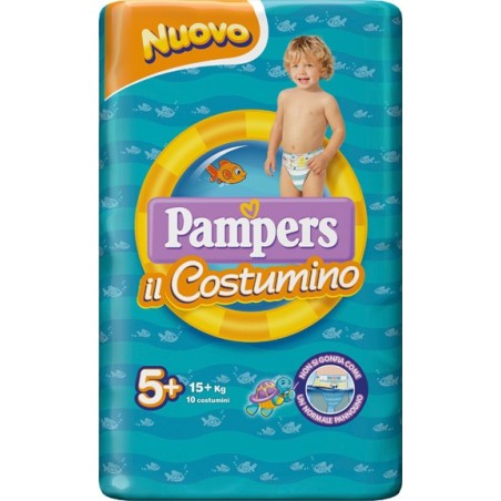 Fater Pampers Costumino Cp 10 pannolini Tg 5+  10 Pezzi