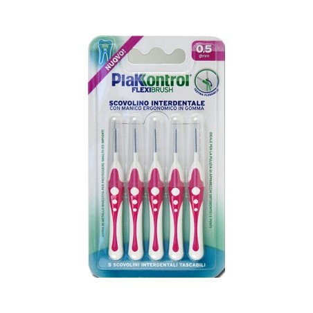 Plakkontrol Scovolino Interdentale Flexi Brush05 Blister 5 Pezzi