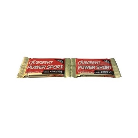 Enervit Power Sport Double Dark cioccolato fondente 2 Barrette 30 G