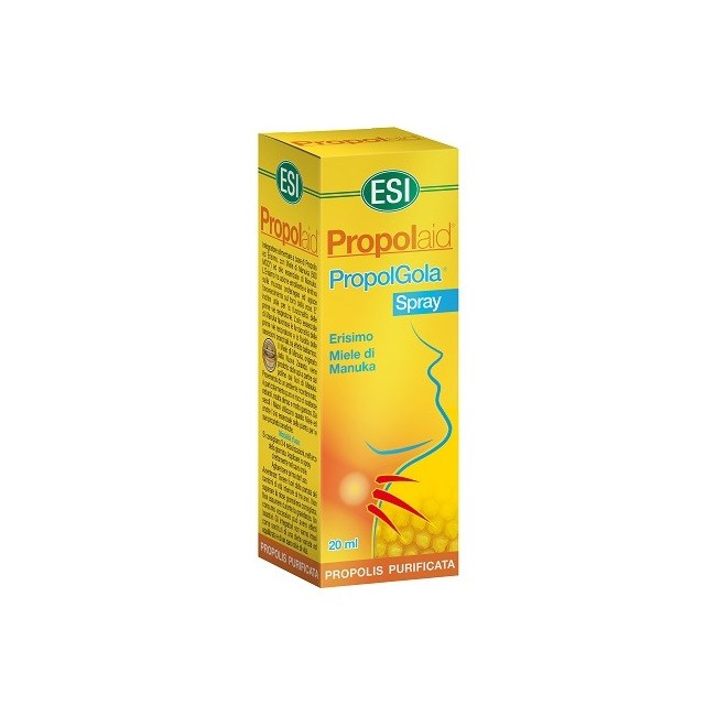 Esi Propolgola Miele Spray per gola e voce 20 Ml