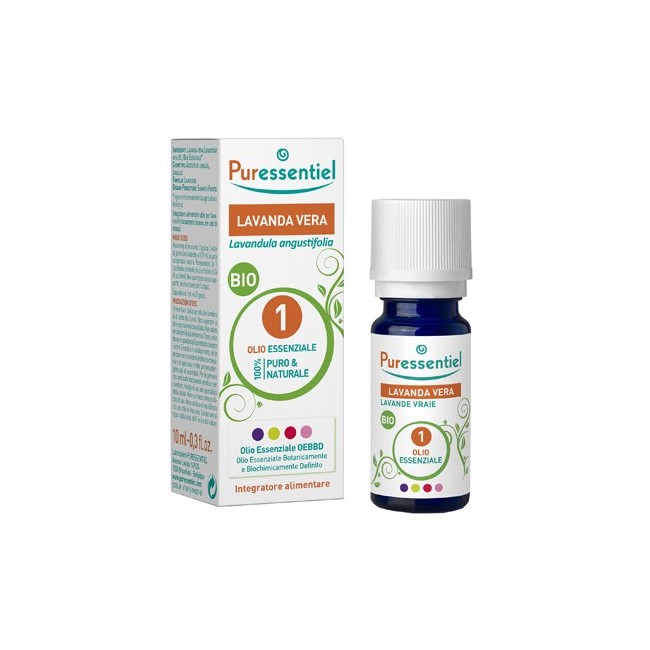 Puressentiel Lavanda Vera Olio Essenziale Bio 10 Ml