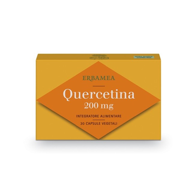 Erbamea Quercetina 200mg 30 Capsule integratore antiossidante