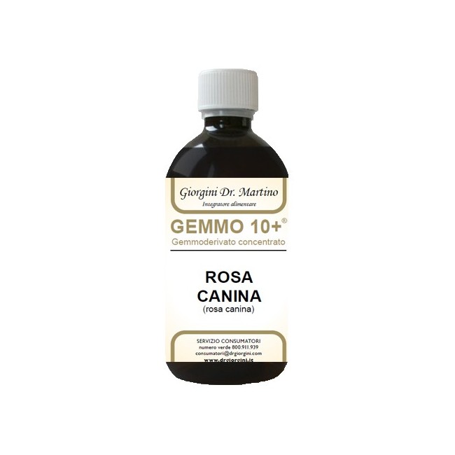 Dr Giorgini Ser-vis Gemmo 10+ Rosa Canina Liquido Analcolico 500 Ml