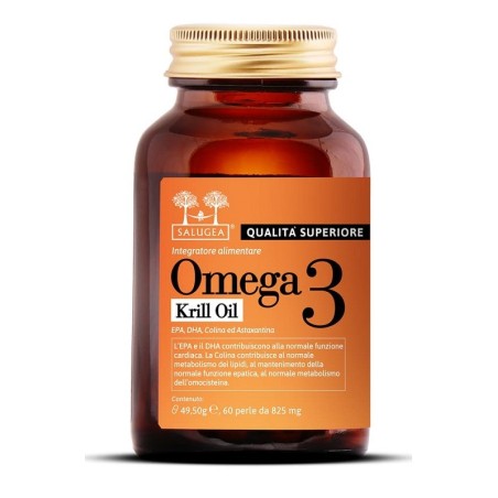 Salugea Omega 3 Krill Oil integratore 60 Perle