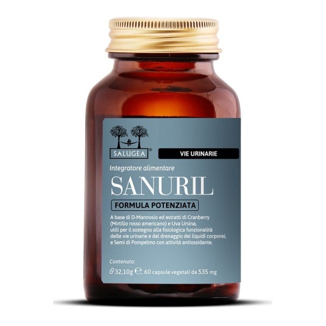 Salugea Sanuril Formula Potenziata integratore 60 Capsule