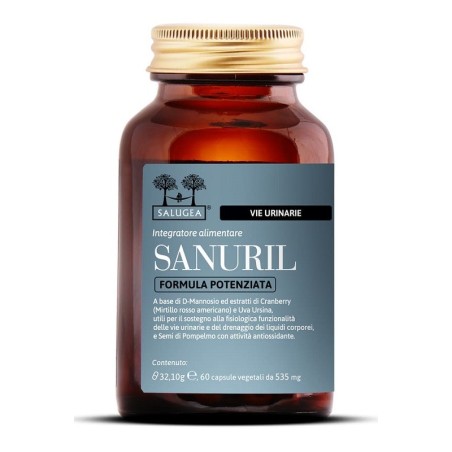 Salugea Sanuril Formula Potenziata integratore 60 Capsule