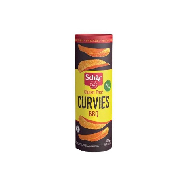 Schar Curvies Bbq chips di patate senza glutine 170 G