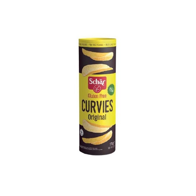 Schar Curvies Original chips di patate senza glutine 170 G