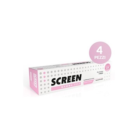 Screen Pharma Screen Test Rapido LH Periodo Di Ovulazione 4 Pezzi