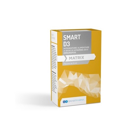 Smartfarma Smart D3 Matrix integratore Gocce 15Ml