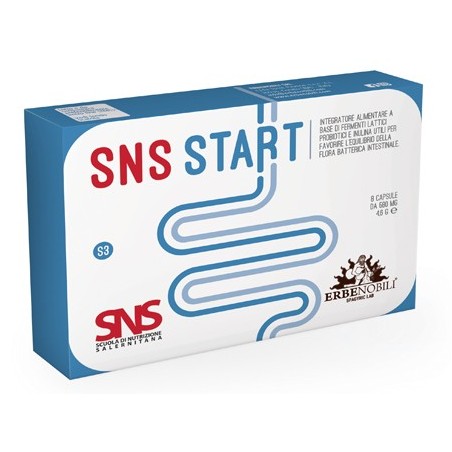 Erbenobili Sns Start 8 integratore di probiotici Capsule