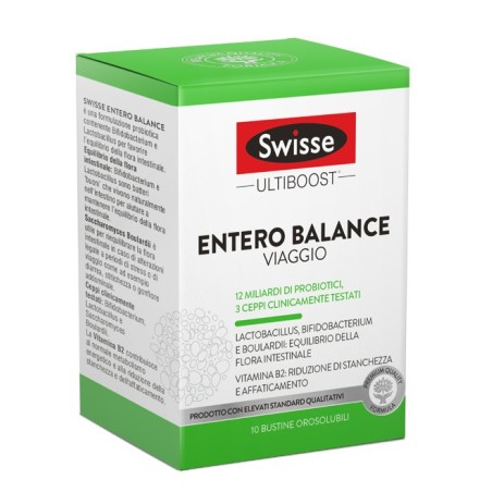 Swisse Entero Balance Viaggio integratore 10 Bustine