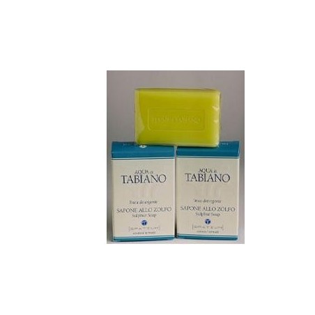 Terme Di Salsomaggiore Aqua Tabiano Sapone Zolfo 100g