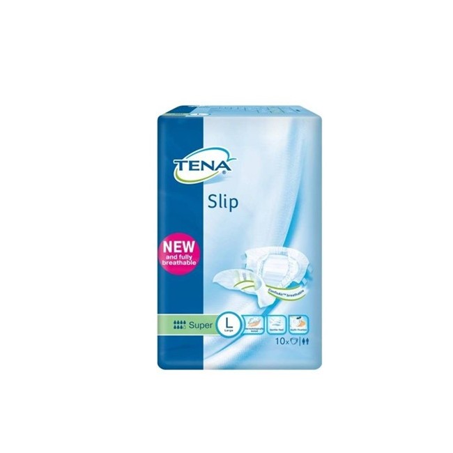 Tena Slip Super Pannolone Per Incontinenza A Mutandina L 10 Pezzi