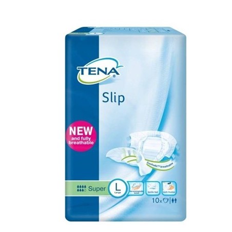 Tena Slip Super Pannolone Per Incontinenza A Mutandina L 10 Pezzi