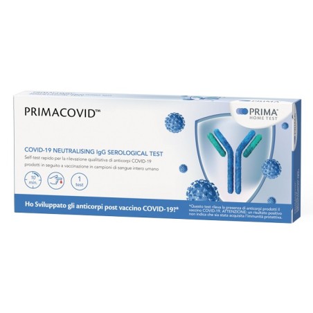 Prima Lab Sa Seft Test Rapido Rilevazione Anticorpi Covid-19 1 Kit