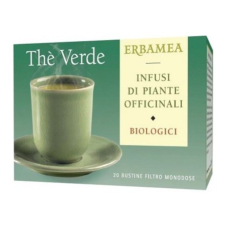 Erbamea  tisana The Verde biologico 20 Bustine Filtro